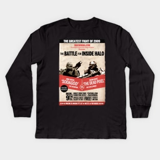 SodaGod vs. The Dead Pixel Kids Long Sleeve T-Shirt